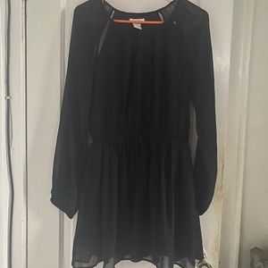 Dylan Rose Black Mini Dress